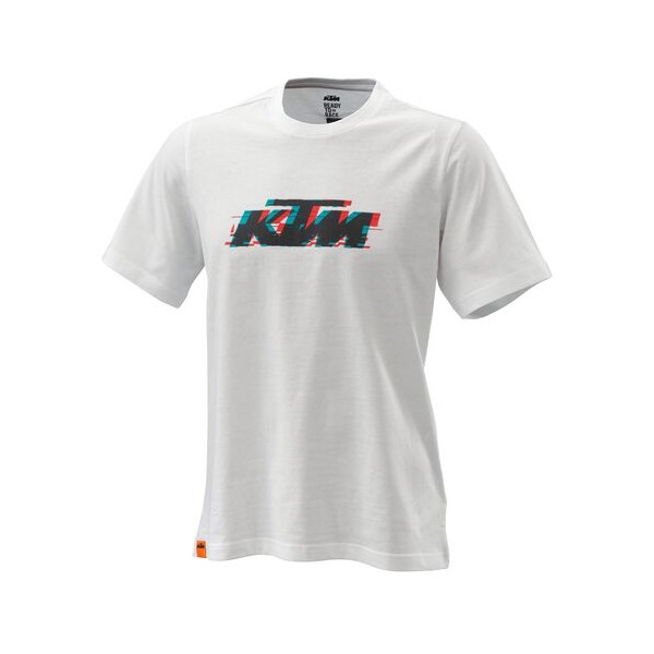 KTM Powerwear Radical Logo Tee, Weiss