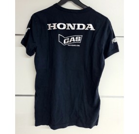 T-Shirt Scuba Honda, Blau-Silber, M